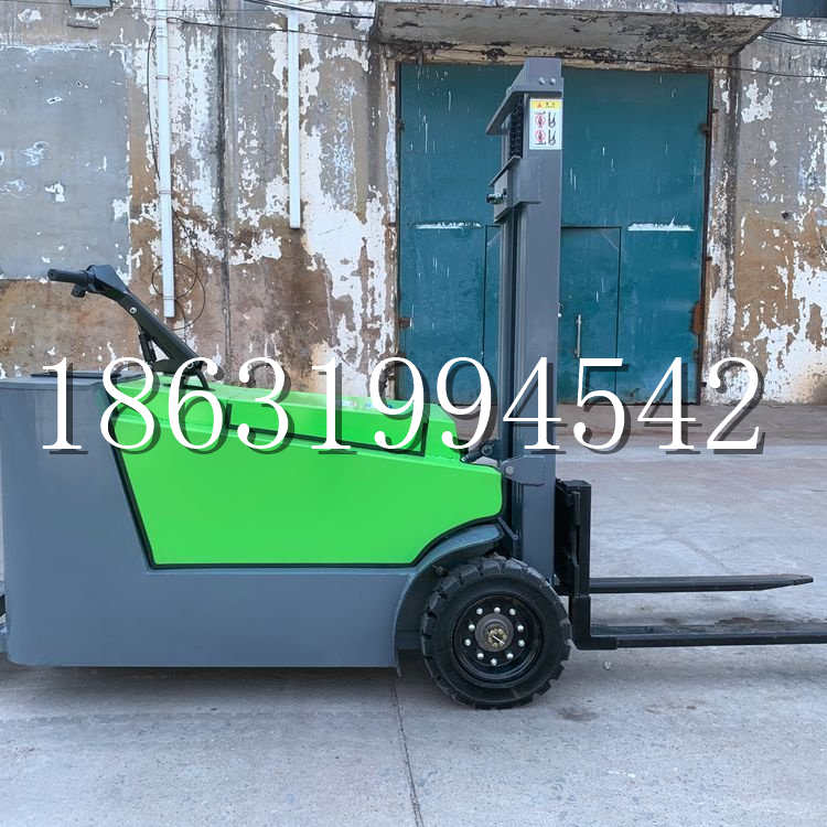 措美县小型电动叉车1吨2吨步行站驾式电瓶堆高充电装卸车液压升降车铲车